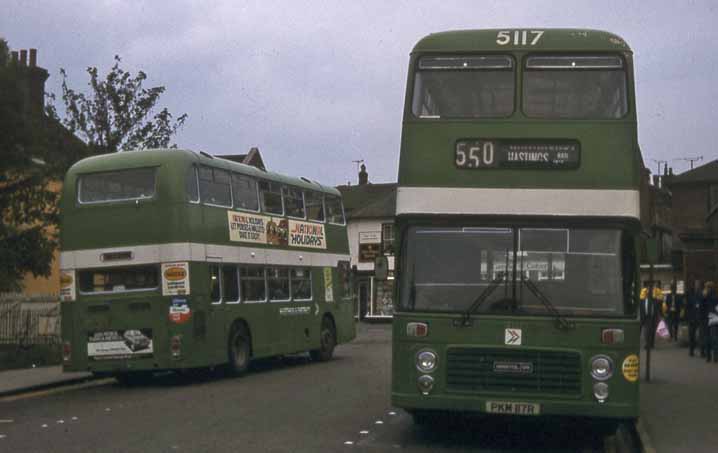 Maidstone & District high and lowbridge Bristol VRs